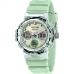 Sector Ex-46 Silicone Strap Green Dial Quartz R3251242502 Men's Watch