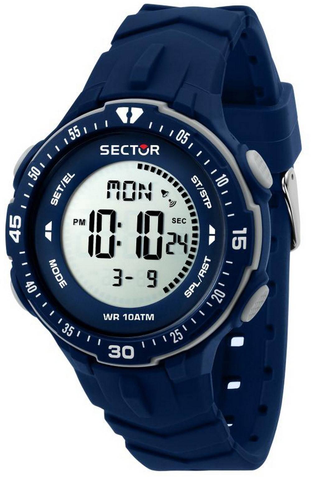 Sector EX-26 Digital Plastic Strap Quartz R3251280002 100M Men's Watch 1 Sector EX-26 Digital Plastic Strap Quartz R3251280002 100M Men's Watch