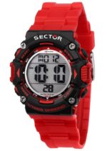 Sector EX-32 Digital Red Polyurethane Strap Quartz R3251544002 100M Men's Watch