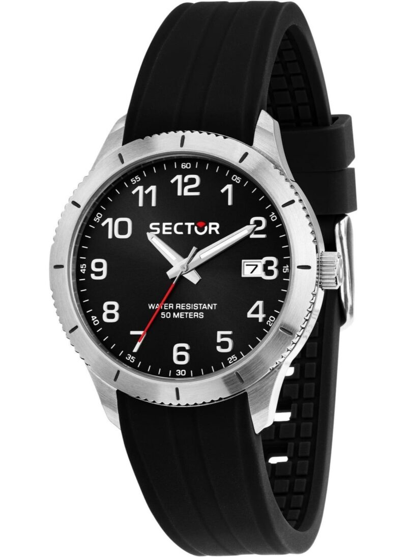 Sector 270 Silicone Strap Black Dial Quartz R3251578014 Men's Watch