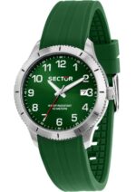 Sector 270 Silicone Strap Green Dial Quartz R3251578016 Men's Watch