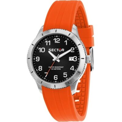 Sector 270 Silicone Strap Black Dial Quartz R3251578017 Men's Watch