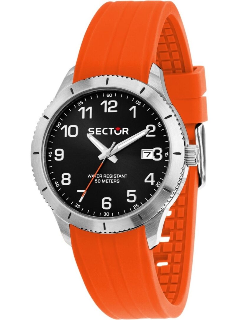Sector 270 Silicone Strap Black Dial Quartz R3251578017 Men's Watch Sector 270 Silicone Strap Black Dial Quartz R3251578017 Men's Watch