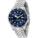 Sector 230 Stainless Steel Blue Dial Quartz R3253161053 100M Men's Watch