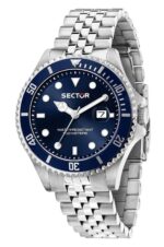 Sector 230 Stainless Steel Blue Dial Quartz R3253161053 100M Men's Watch