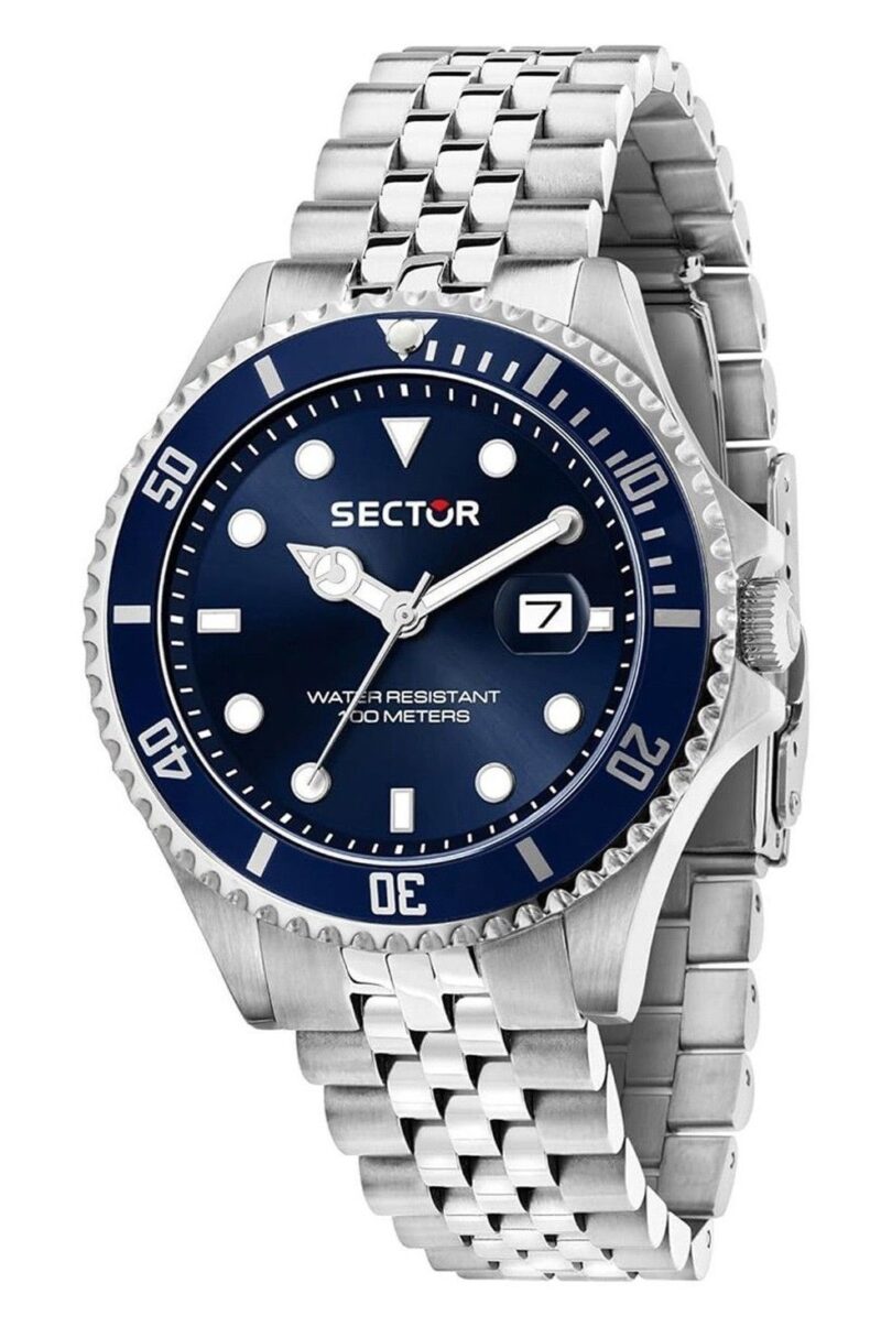 Sector 230 Stainless Steel Blue Dial Quartz R3253161053 100M Men's Watch