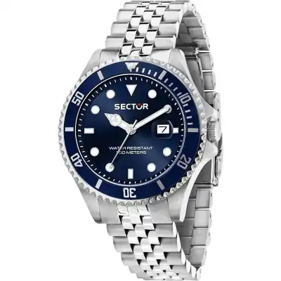Sector 230 Stainless Steel Blue Dial Quartz R3253161053 100M Men's Watch