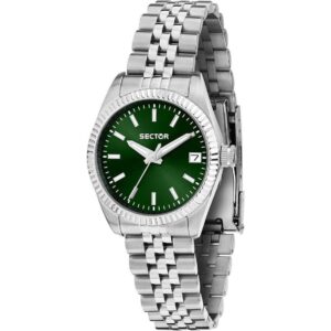 Sector 240 Stainless Steel Green Dial Quartz R3253240513 Women's Watch