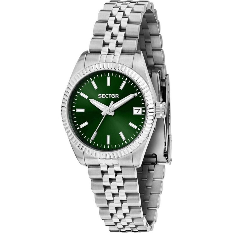 Sector 240 Stainless Steel Green Dial Quartz R3253240513 Women's Watch