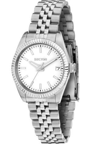 Sector 240 Stainless Steel White Dial Quartz R3253240514 Women's Watch