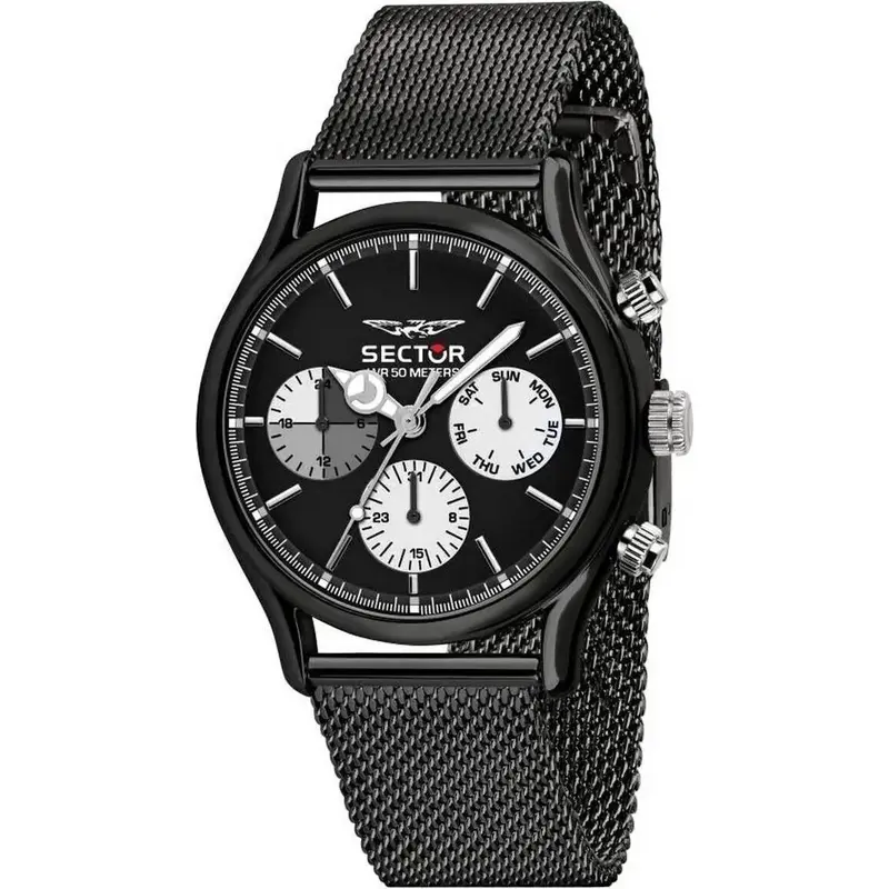 Sector 660 Black Dial Stainless Steel Quartz R3253517003 Men's Watch