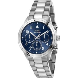 Sector 670 Dual Time Multifunction Stainless Steel Blue Dial Quartz R3253540012 Unisex Watch