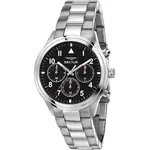 Sector 670 Dual Time Multifunction Stainless Steel Black Dial Quartz R3253540013 Women's Watch