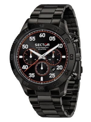Sector 270 Multifunction Stainless Steel Black Dial Quartz R3253578031 Men's Watch