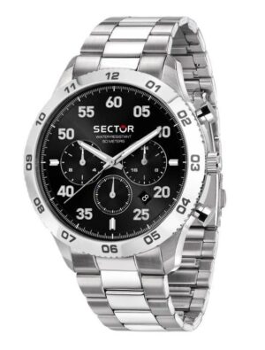 Sector 270 Multifunction Stainless Steel Black Dial Quartz R3253578032 Men's Watch