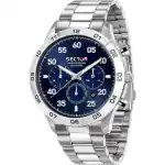 Sector 270 Multifunction Stainless Steel Blue Dial Quartz R3253578033 Men's Watch