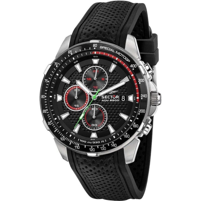 Sector ADV2500 Special MotoGP Chronograph Black Dial Quartz R3271643003 100M Men's Watch