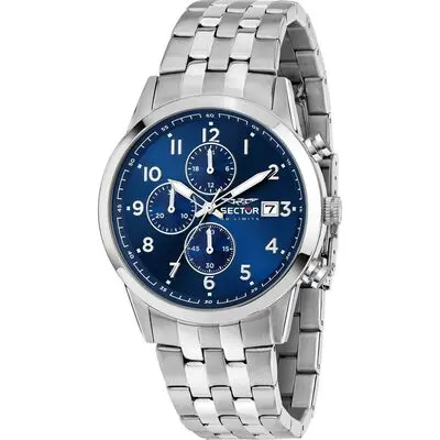 Sector 660 Chronograph Stainless Steel Blue Dial Quartz R3273617007 Men's Watch