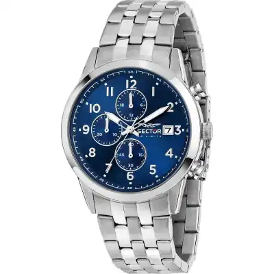 Sector 660 Chronograph Stainless Steel Blue Dial Quartz R3273617007 Men's Watch