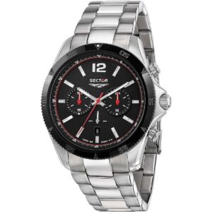 Sector 650 Chronograph Stainless Steel Black Dial Quartz R3273631004 100M Men's Watch