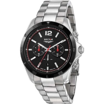 Sector 650 Chronograph Stainless Steel Black Dial Quartz R3273631004 100M Men's Watch