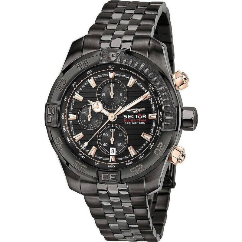 R3273635003 Sector Diving Team Chronograph Black Dial Quartz Diver's R3273635003 300M Men's Watch