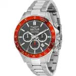 Sector 230 Chronograph Stainless Steel Grey Dial Quartz R3273661036 100M Men's Watch