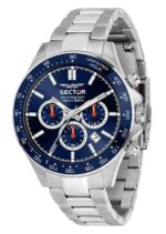 Sector 230 Chronograph Stainless Steel Blue Sunray Dial Quartz R3273661037 100M Men's Watch