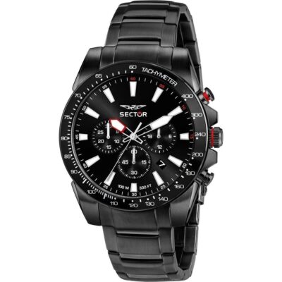 Sector 450 Chronograph Stainless Steel Black Dial Quartz R3273776006 100M Men's Watch