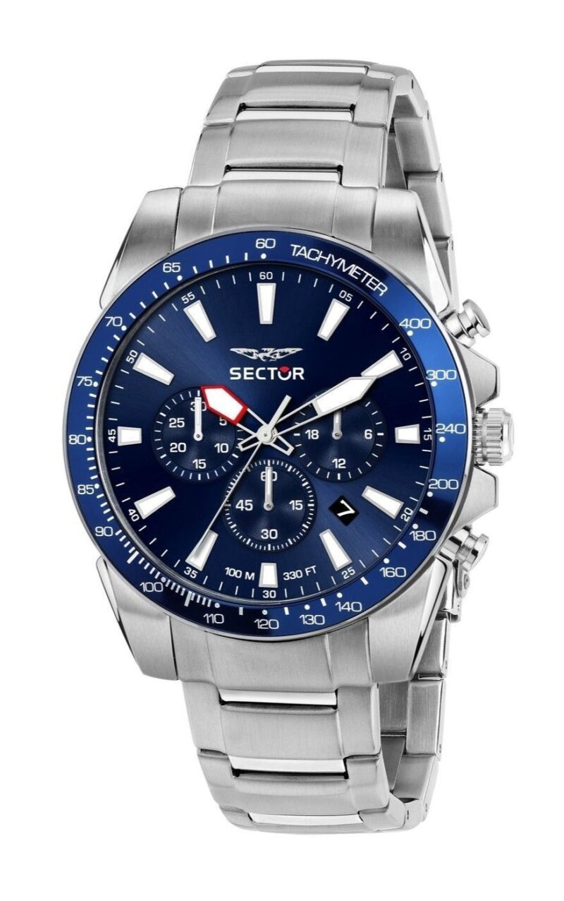 Sector 450 Chronograph Stainless Steel Blue Dial Quartz R3273776009 Men's Watch