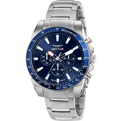 Sector 450 Chronograph Stainless Steel Blue Dial Quartz R3273776009 Men's Watch