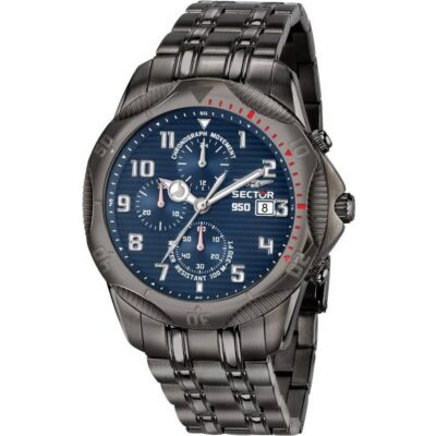 Sector 950 Chronograph Blue Dial Stainless Steel Quartz R3273981005 100M Men's Watch