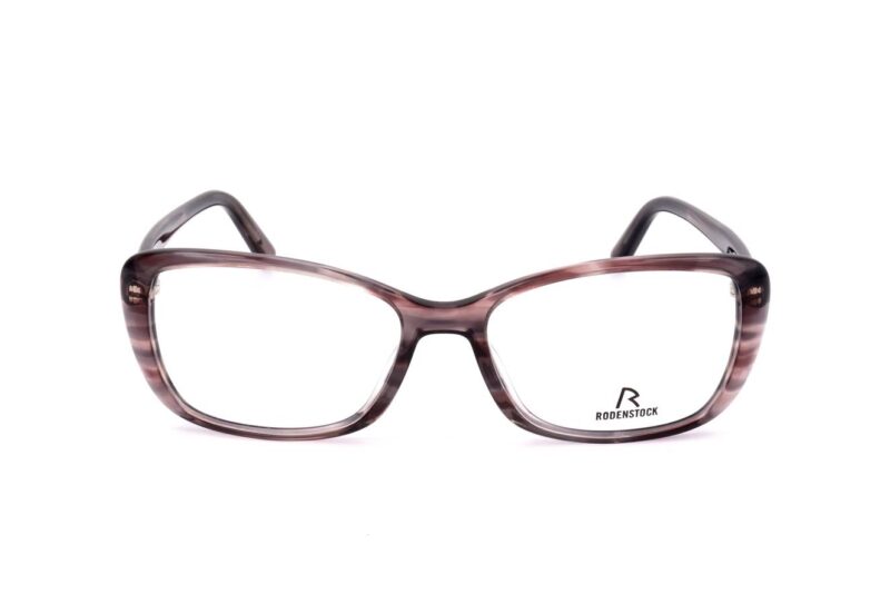 Rodenstock Unisex Eyeglasses (R5332 PURPLE STRUCTURED)