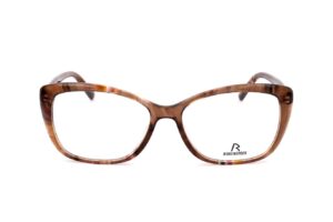 Rodenstock Unisex Eyeglasses (R5333 BROWN STRUCTURED)
