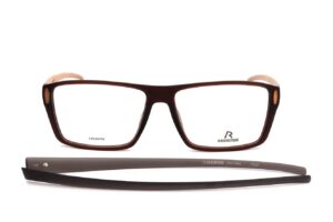 Rodenstock Unisex Eyeglasses (R8010 BROWN)