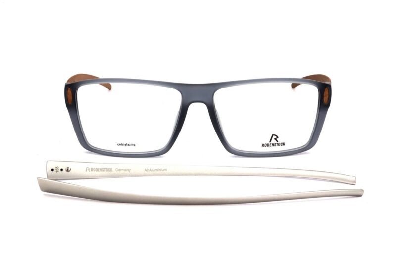 Rodenstock Unisex Eyeglasses (R8010 GREY)