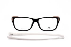 Rodenstock Unisex Eyeglasses (R8012 BLACK)