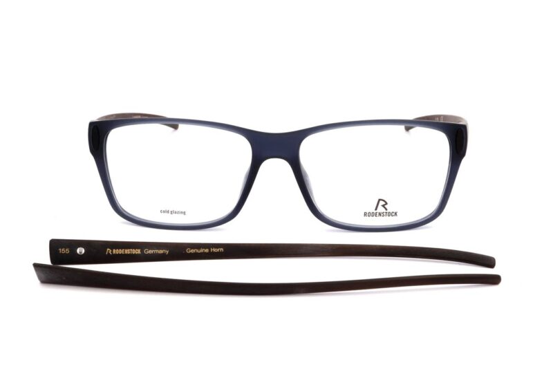 Rodenstock Unisex Eyeglasses (R8012 BLUE)