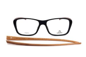 Rodenstock Unisex Eyeglasses (R8013 BLACK)