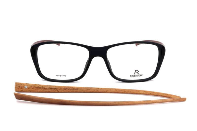 Rodenstock Unisex Eyeglasses (R8013 BLACK)