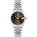 Philip Watch Swiss Made Caribe Urban Stainless Steel Brown Sunray Dial Quartz R8253597612 100M Women's Watch