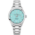 Philip Watch Swiss Made Caribe Urban Stainless Steel Turquoise Dial Quartz R8253597642 100M Men's Watch