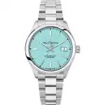 Philip Watch Swiss Made Caribe Urban Stainless Steel Turquoise Dial Quartz R8253597642 100M Men's Watch