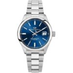 Philip Watch Swiss Made Caribe Urban Stainless Steel Blue Sunray Dial Quartz R8253597644 100M Men's Watch