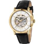 Maserati Epoca Leather Strap Black Dial Automatic R8821118011 100M Men's Watch