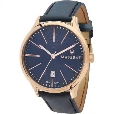 Maserati Attrazone Blue Dial Quartz R8851126001 Men's Watch