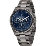Maserati Competizione Blue Dial Stainless Steel Quartz R8853100019 100M Men's Watch