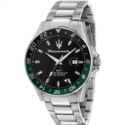 Maserati Sfida Stainless Steel Black Dial Quartz R8853140005 100M Men's Watch