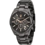 Maserati Attrazione Chronograph Stainless Steel Black Dial Quartz R8853151001 Men's Watch