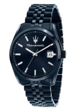 Maserati Attrazione Stainless Steel Blue Sunray  Dial Quartz R8853151016 Men's Watch